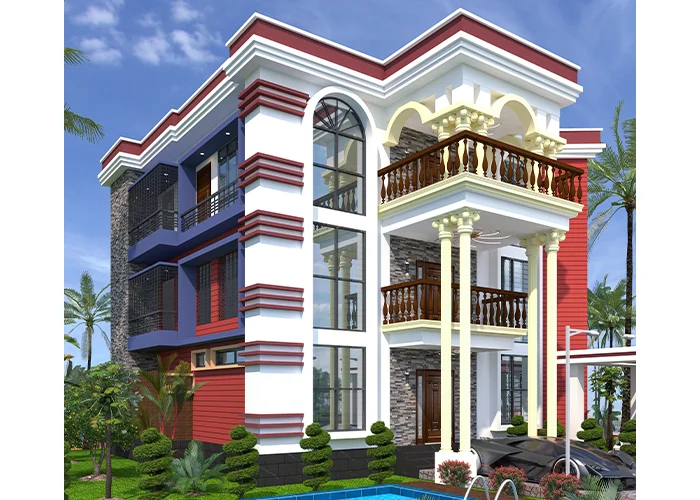 Duplex House Design