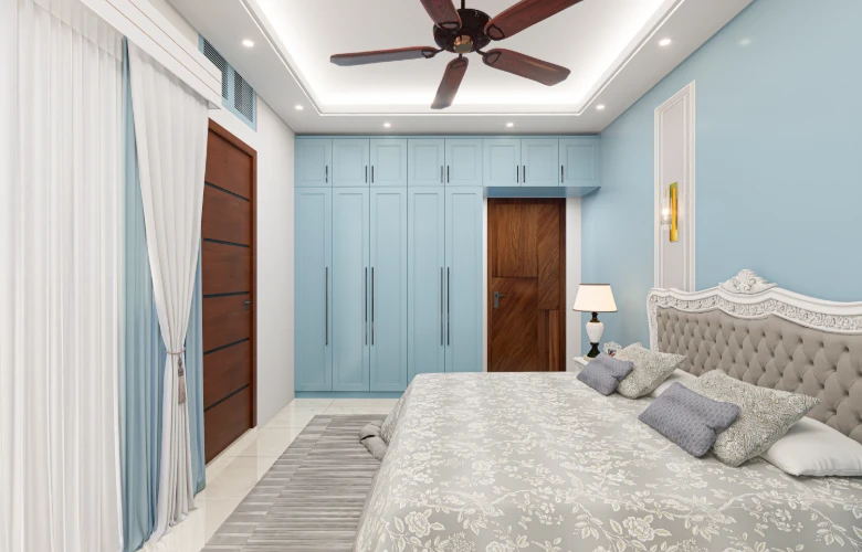 Master bedroom wall cabinet