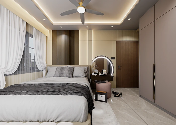 Flat Bedroom Interior Design