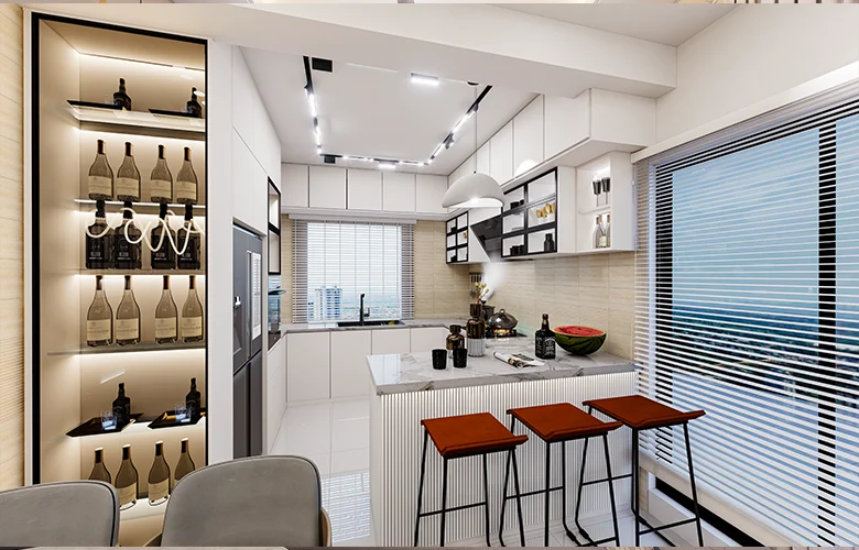 Open Kitchen Interior Design