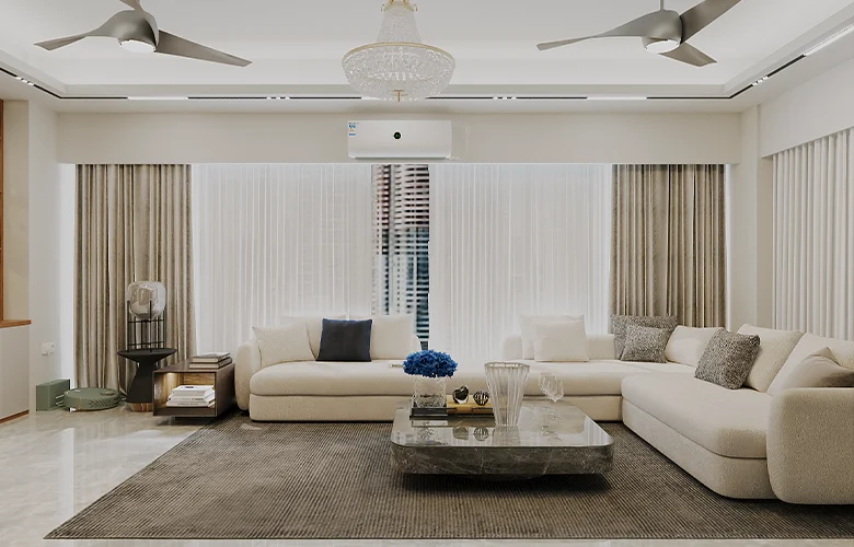 Drawing room interior design in Dhaka