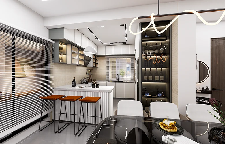 Kitchen Cabinet Design Bangladesh.