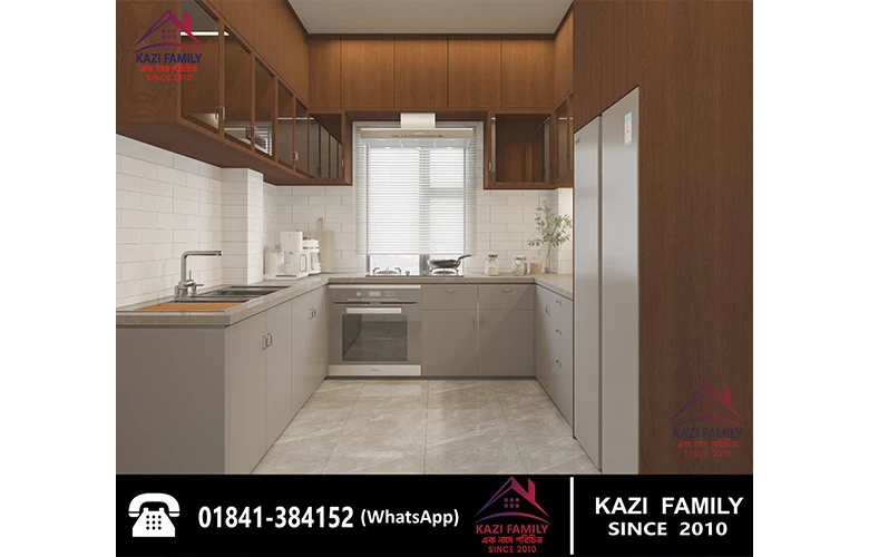 Kitchen interior design in Bangladesh