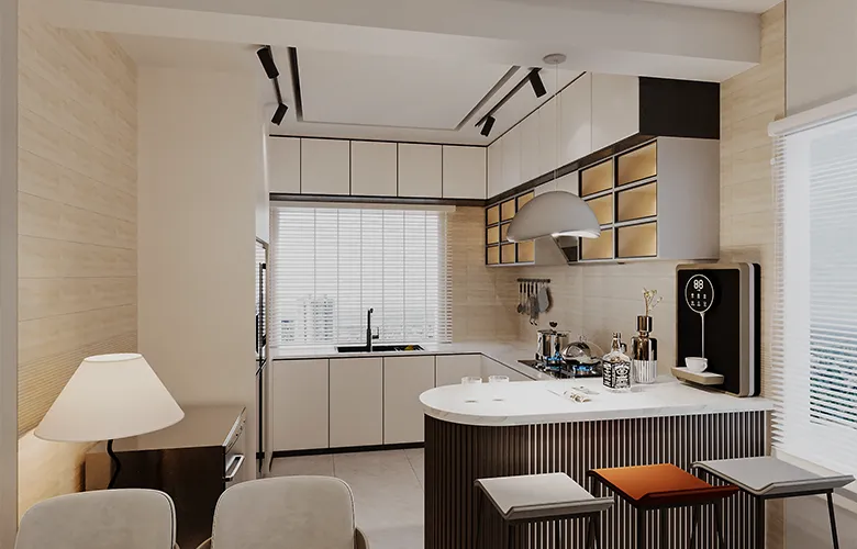 Kitchen interior Design in Uttara