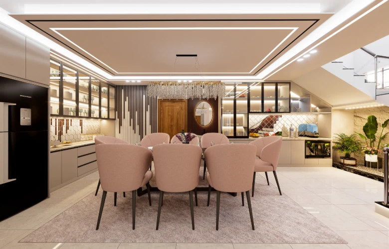 1 Bhk Dining room Interior