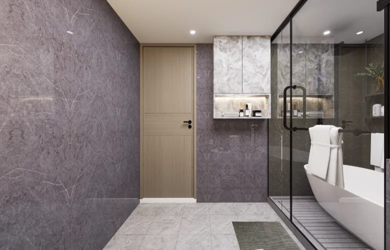 Interior Design of Bathroom Tiles