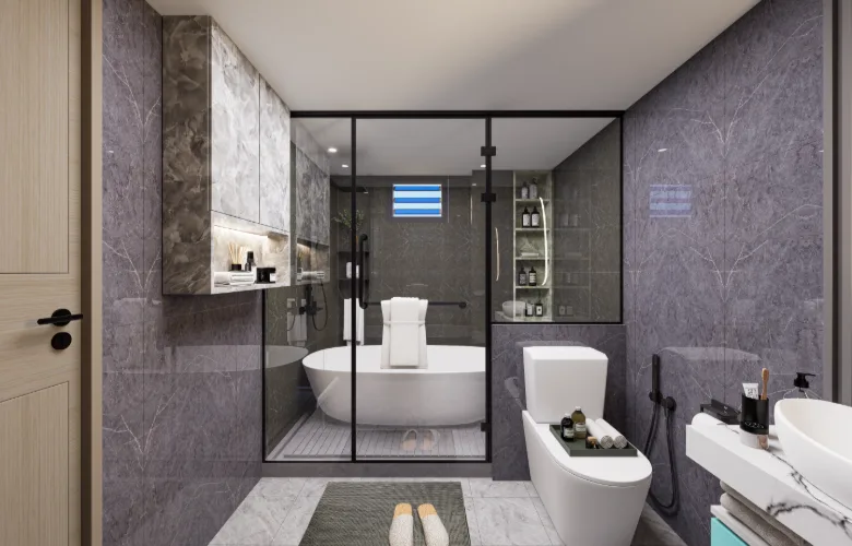 bathroom interior design in Dhaka