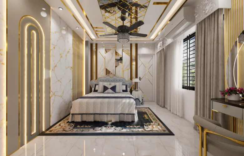 Ceiling Design in Small Bedrooms