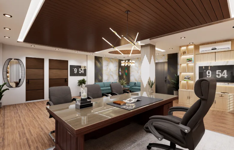 comfortable office interior designed for productivity in Bangladesh
