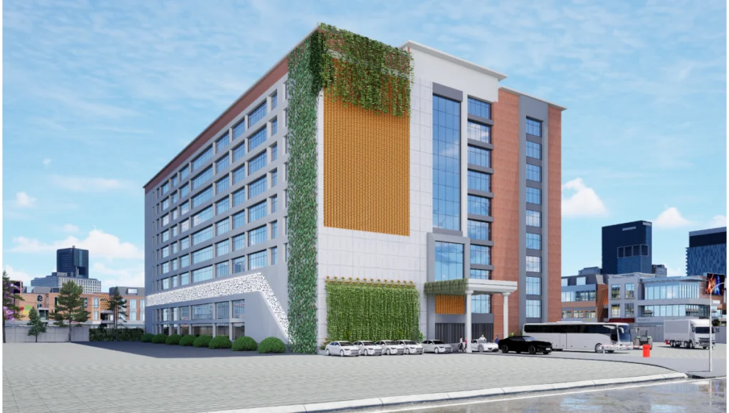Industrial factory exterior design at Kaliakair, Gazipur .Interior Design Portfolio Bangladesh | Kazi Family